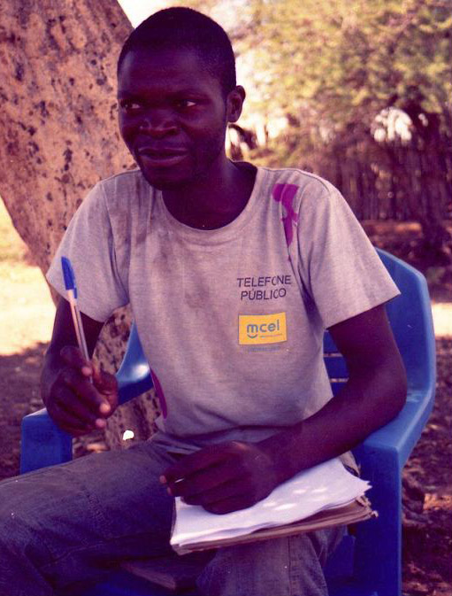 Domorodý vypravěč Sergio (Mosambik)